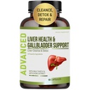 Liver Health Formula ve Gallbladder Support-Liver Cleanse Detox & Repair to Support Liver Renew with Artichoke Extract, Milk Thistle, Dandelion Leaf. Liver Detox Canlı Destek için Supplements.