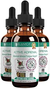 Aktif Adrenal - Gelişmiş Adrenal Destek Tincture - Daha İyi Abhidrasyon için Sıvı Teslimat - Ashwagandha, B-Vitamins, Magnezyum ve More More More