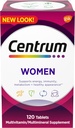 Kadınlar için Centrum Multivitamin, Demir, Vitamin D3, B Vitaminleri ve Antioksit Vitaminleri C ve E, Gluten Free, Non-GMO Malzemeler - 120