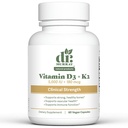 Dr. Murray's Vitamin D3-K2 Supplement with Coconut Oil MCTs -5,000 IU-Gluten Free - Non-GMO- Vegan Capsules | Third-Party Tested | GMP Certified | 60 Count