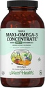 Omega 3 Supplement - Omega-3 Balık Yağı D3 Vitaminiyle Üçel Sulu - EPA/DHA Fatty Asits - Kalp, Beyin, Ortak Sağlık - Kosher sertifikalı Vahşi Caught Marine Fish - 180 Softgels