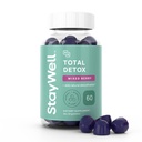 Ολικό Detox, Heavy Metal Detox για Ενήλικες- Ζεόλιθος, Chlorella, Milk Thistle, Shilajit & Iodine, Toxin Cleanse, Pineal Decalcification, Fluoride Cleanse, Heavy Metal Cleanse, 60 Mixed Berry Gummies