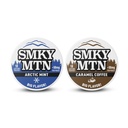 SMOKEY MOUNTAIN Artic Mint & Caramel Coffee Herbal Caffeinated Pouches - Tobacco-Free and Nicotine-Free - 2 Pack