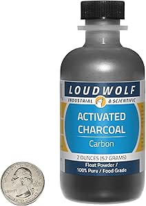 Activated Charcoal/Float Powder / 2 Ounces / 100% Pure Food Grade/Ships Fast from USA