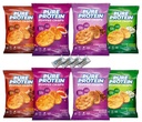Pure Protein Popped Crisps – 8-Pack Protein Chips Variety Pack 4 Flavors with 12g Protein + 4 MIMM Mints | Gluten Free Healthy Snacks for Adults | Bundled by Mix It Up Munchies | Healthy Gift Box