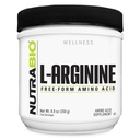 NutraBio L-αργινίνη συμπλήρωμα, 750mg – Nitric Oxide Precursor, Υποστηρίζει τη ροή του αίματος, την αγγειακή υγεία, και την ανάπτυξη των μυών, 250g