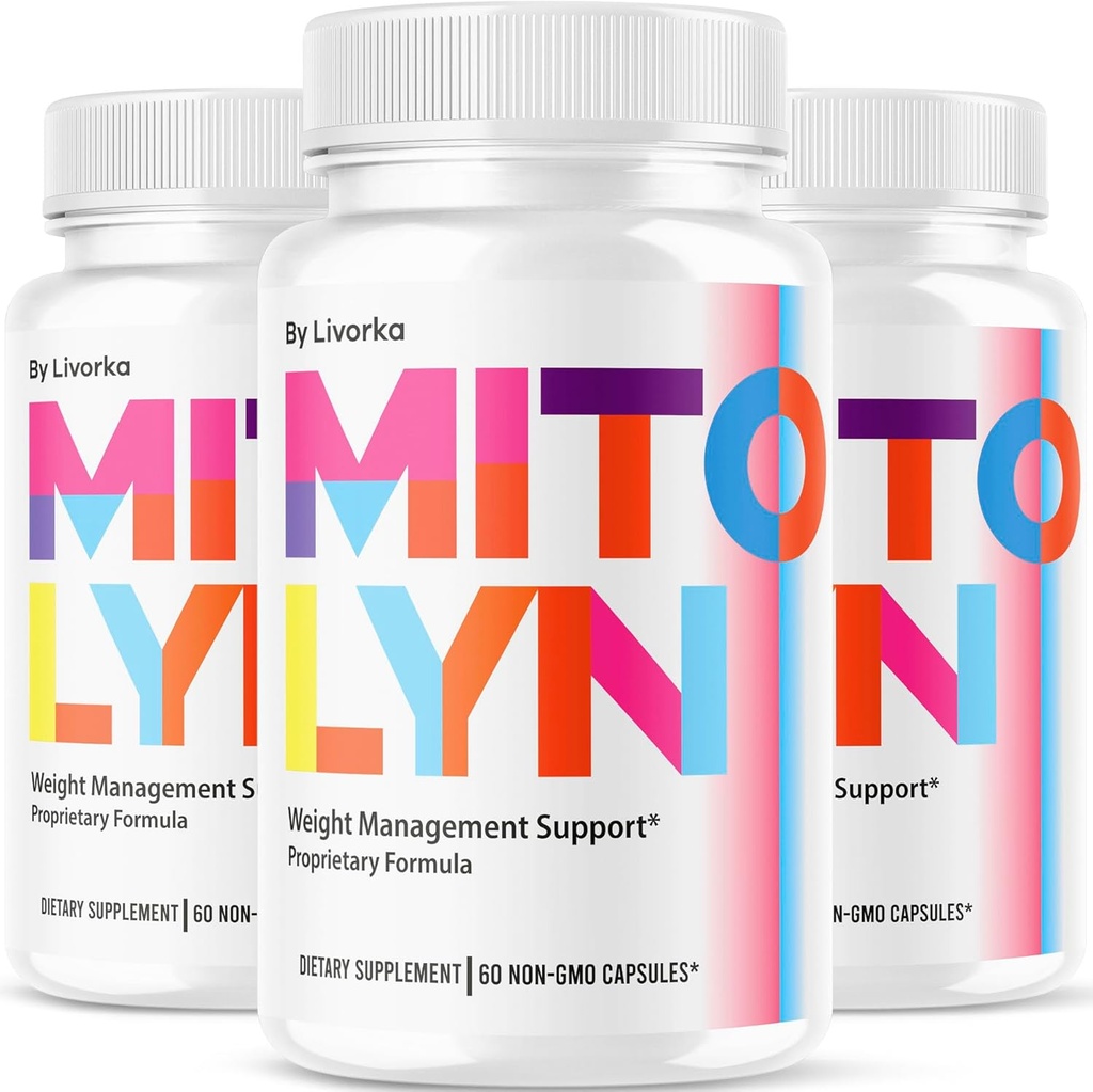 (3 Pack) Mitolyn Capsules - Mitolyn, Mitolyn Advanced Formula Pills, Mitolyn Supplement, Mito Lyn, Mito Lyn Pills, Mitolyn Support, Mitolyn Pill, Mitolyn Supplement Pills, 3 ay boyunca 180 Capsules