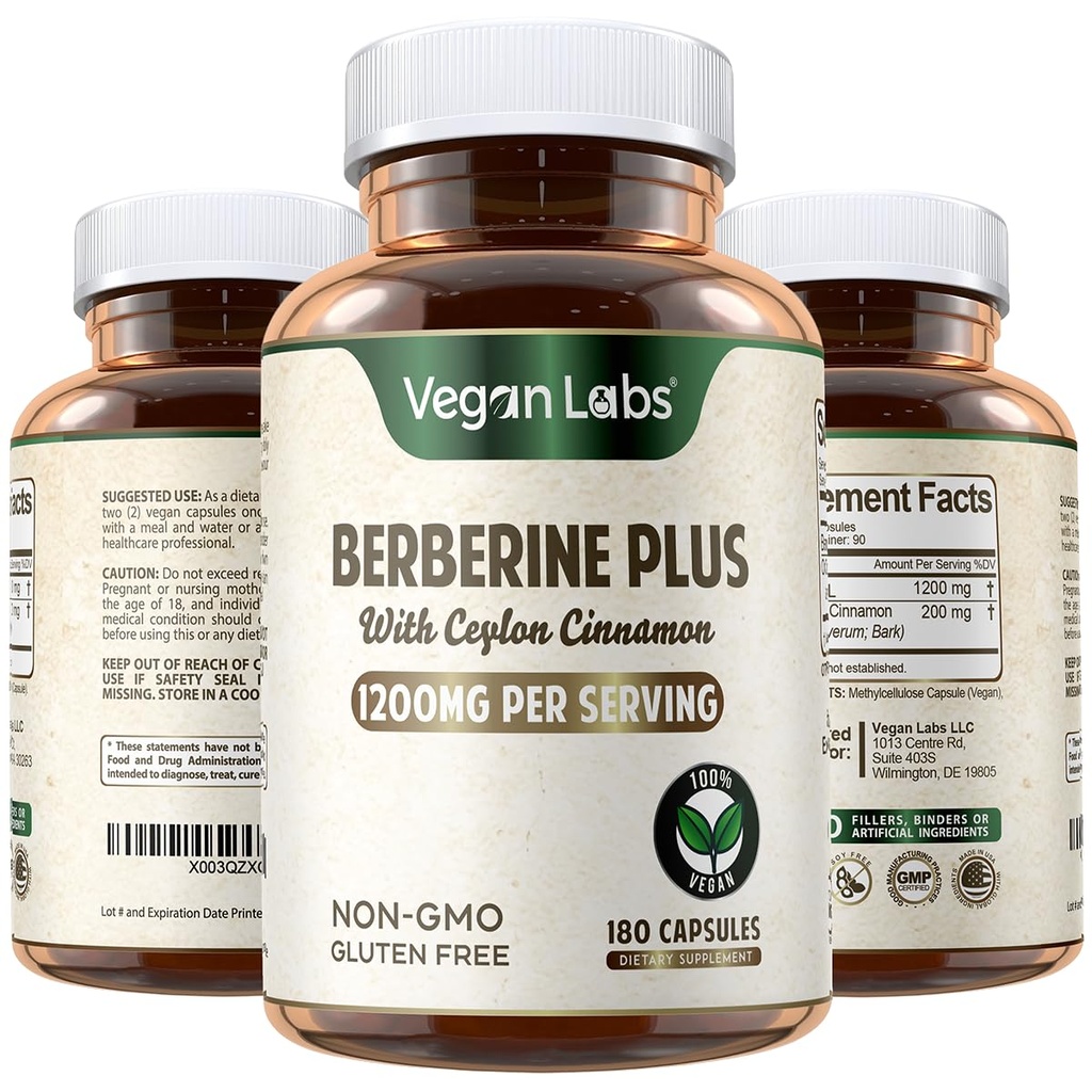 Vegan Labs, Organik Ceylon Cinnamon- 180 Vegan Capsules- Supports Genel Sağlık ve Immune System