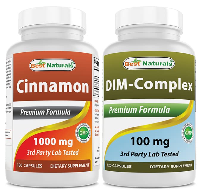Κανέλα 1000 mg & Συμπλήρωμα DIM 100 mg
