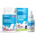 Milkaid Lactase Enzyme Drops Δισκία για τη δυσανεξία της λακτόζης Relief 