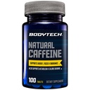 BodyTech Natural Caffeine - Supports Energy, Focus & Endurance - 200mg per Tablet (100 Tablets)