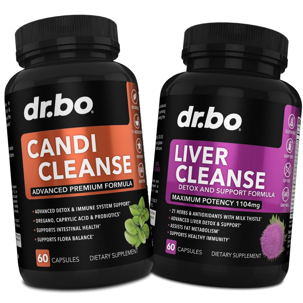 Candi Liver Cleanse Supplement - Έλεγχος ισορροπίας Probiotic Complex Καθαριστικό για γυναίκες & άνδρες - Στοματικές κάψουλες βοτάνων Orγανη & καπρυλικό οξύ, κάψουλες περιποίησης χοληδόχου κύστης & γαϊδουράγκαθο