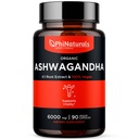 PhiDoğals Organik Ashwagandha Root Extract in Vegan Capsules Equal to 6000 Mg Root - Erkekler ve Kadınlar için 1500 Mg Per 30 Hizmet Ediyor - 500 mg Per Vegan Capsule 90 Count
