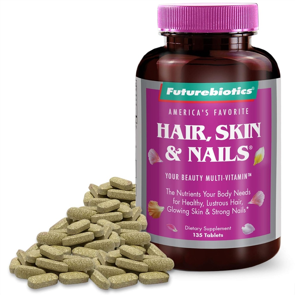 Futurebiyotiks Saç, Skin, & Nails Beauty Multivitamin, 135 Tablet