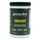 Greens First Boost - Πρωτεΐνη Βασισμένη σε φυτά & Ισορροπημένη Διατροφή - Superfood Shake Mix - Χωρίς σιτάρι ή σόγια - Γαλακτοκομικά-Vegan - Ολλανδική σοκολάτα, 12,28 oz.