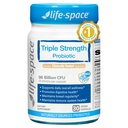Life-Space Triple Strength Broad Spectrum Probiyotik, 96 Milyar CFU & 15 Diverse Strains, Gelişmiş Digestive Health & Immune Health, Probiyotiks for Women & Men - 30 Veg Capsules