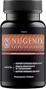 Nugenix Estro-Regulator - συμπλήρωμα DIM, Αποκλειστής οιστρογόνων για τους άνδρες και Aromatase Inhibitor, Testosterone Booster - 60 κάψουλες