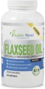 En İyi Organik Flaxseed Oil Softgels - 1000 mg Premium, Virgin Cold Pressed from Flax Tohums - Saç Skin & Nails Desteği - Omega 3-6-9 Supplement - 240 Count - More Than 8 Ay Supply!