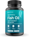 Mini Fish Oil Softgels – Odorless, Burpless & Easy to Swallow – 1500 mg Omega-3 with EPA & DHA – Advanced Formula Fish Oil Minis – Smaller Than a Dime – Wild Caught – 90 (Big, Capsule)