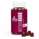 Nitric Oxide Gummies, Ενισχύοντας την παραγωγή νιτρικού οξειδίου και την πίεση του αίματος, Made with Beet Root Extract is Gluten Free, Non-GMO, and Kosher (60 Count (Pack of 1), Mixed Berry)
