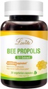 Lovita Propolis Capsule | Yüksek Potency | 5:1 Concentration | Natural Propolis Extract | 30 Vegetarian Capsules (1 Ay Supply)