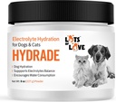 HydrADE Toz - Köpek ve Kedi Dehidrasyonu için elektrolitler - Köpekler ve Kediler için Hydration - birçok aşk Pet Ürünleri (8 Oz)
