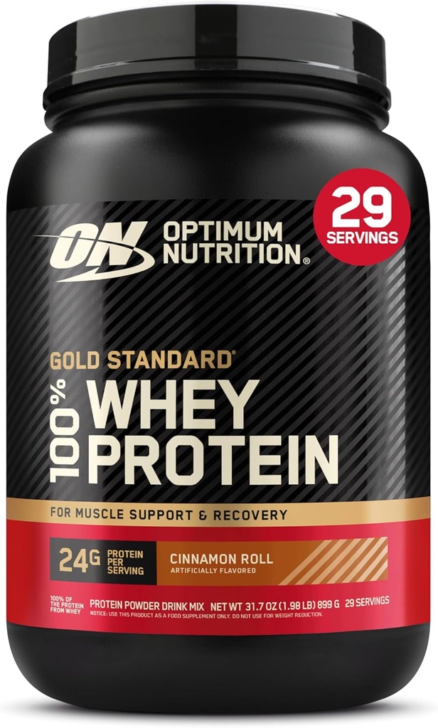 En İyi Beslenme Yeni Flavor Altın Standardı 100% Whey Protein Toz, Cinnamon Roll, 2 Pound (1.5 Mayıs Pazar)