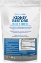 Bio Fiber, Kidney Cleanse Detox & Tamir - Restorative Kidney Support & Kidney Supplement Atık, Kidney Health Supplement - Kidney Health için Çay Ekle - 2.5 LBS