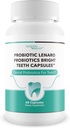 Probiyotikler Parlak Diş Kapsülleri - En İyi Diş Probiyotiklerimiz Beyaz Diş Desteği - Diş Probiyotikleri Parlak Beyaz Dişler Mousse Alternative Capsules - Probiyotikler için Probiyotikler