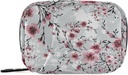 Naanle 7 Day Cherry Blossom Pill Organizer Bag ile Hologram, Portatif Haftalık Vaka, Vitamin Tamamlayıcı için Kompakt Boyut