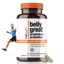 Kadınlar için Günlük Probiyotik, Erkekler + Çocuklar Probiyotik -Belly Great Prebiyotiks and Probiyotiks for Gut Health & Immune Support + Vitamin D3, Folate B Vitaminleri: 15 Strain, Gluten Free -60 Count