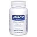 Pure Encapsulations Ubiquinol-QH - 200 mg Ubiquinol - Active Form of Coenzyme Q10 - Heart Health & Energy Metabolism Support* - Antioksi Supplement - 60 Soft Capsules