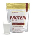 Temel Elements Pea Protein Toz - Çok Vanilla | Low-carb Plant-Based Vegan - Keto-Friendly ve Gluten-Free | 20 Hizmet, 18oz