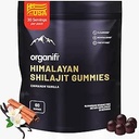 Organifi Shilajit Gummies - Ιμαλαΐων Shilajit για άνδρες και γυναίκες με PrimaVie Shilajit, 40-Plus Trace Minerals, και More - Ορμονική Ισορροπία, Ενισχύει Κυτταρική Ενέργεια, Beats Κόπωση, και More, 60 Count