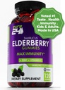 Elderberry Gummies with Vitamin c and çinko 120 Count