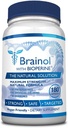 Brainol - The Smartest Choice For A Brain Boosting Nootropic - Enhance Mental Performance, Focus and Clarity - With DMAE, Huperzine A, BioPerine - Vegan-Friendly - 180 Capsules - 3 Month Supply
