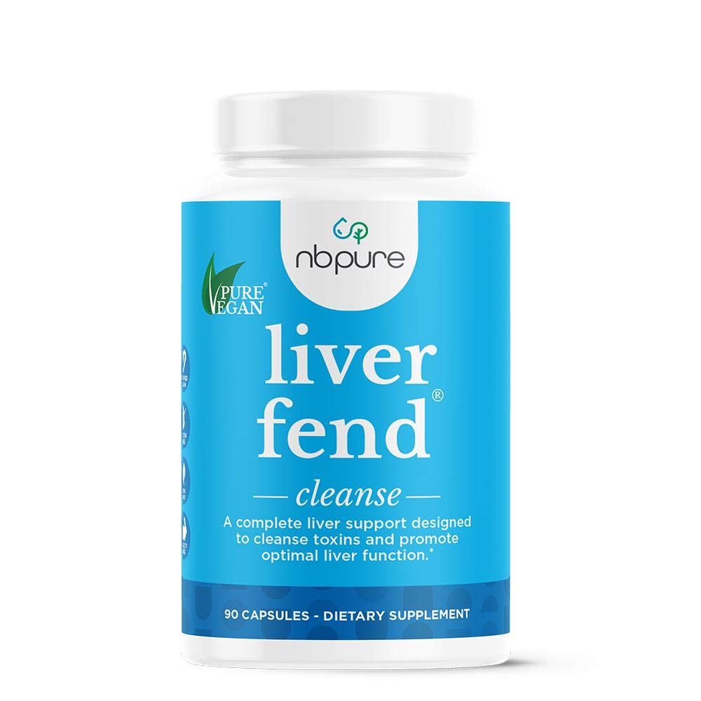 nbpure Liver Fend Liver Detox ve Cleanse Milk Butle ve Liver Support Supplement, 90 Count