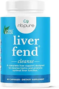 nbpure Liver Fend Liver Detox ve Cleanse Milk Butle ve Liver Support Supplement, 90 Count