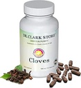 Dr Clark Store Cloves Vegetarian, 500mg, 102 Tapioca Capsules – Helps Maintain Liver Performance and Blood Circulation