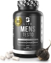 Erkekler için testosteron ATM Supplement | Boron Supplement for Men with Tribulus Terrestris, Black Maca, Horny Goat Weed, L-Arginine | Stamina, Endurance, Kas Büyüme ve Güçlü | 80 Hizmetler
