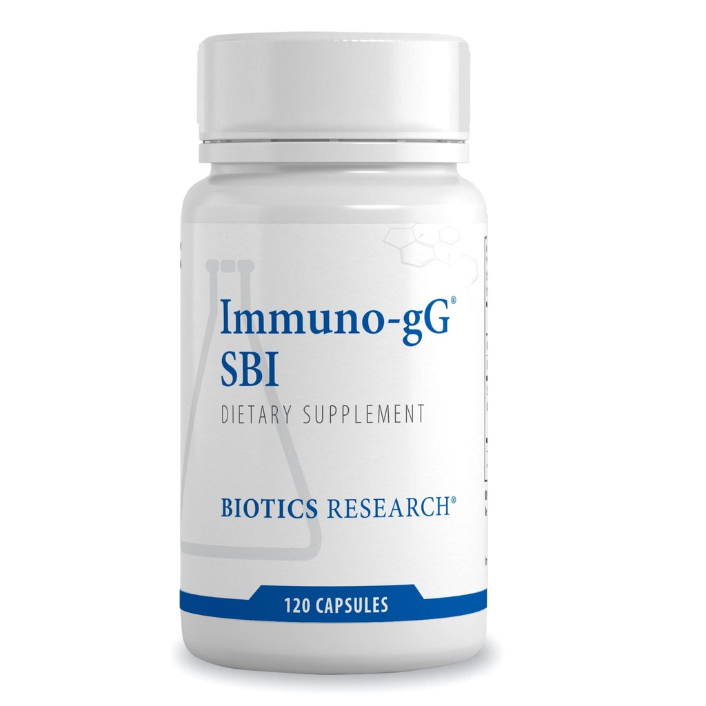 Biotics Research Ultimate Immuno-gG® SBI, Complete Gut Health and Immune Support, Dairy Free, Immunoglobulin Concentrate for Immuno and Enhanced Digestive Support, Gut-Friendly, Allergen Free.