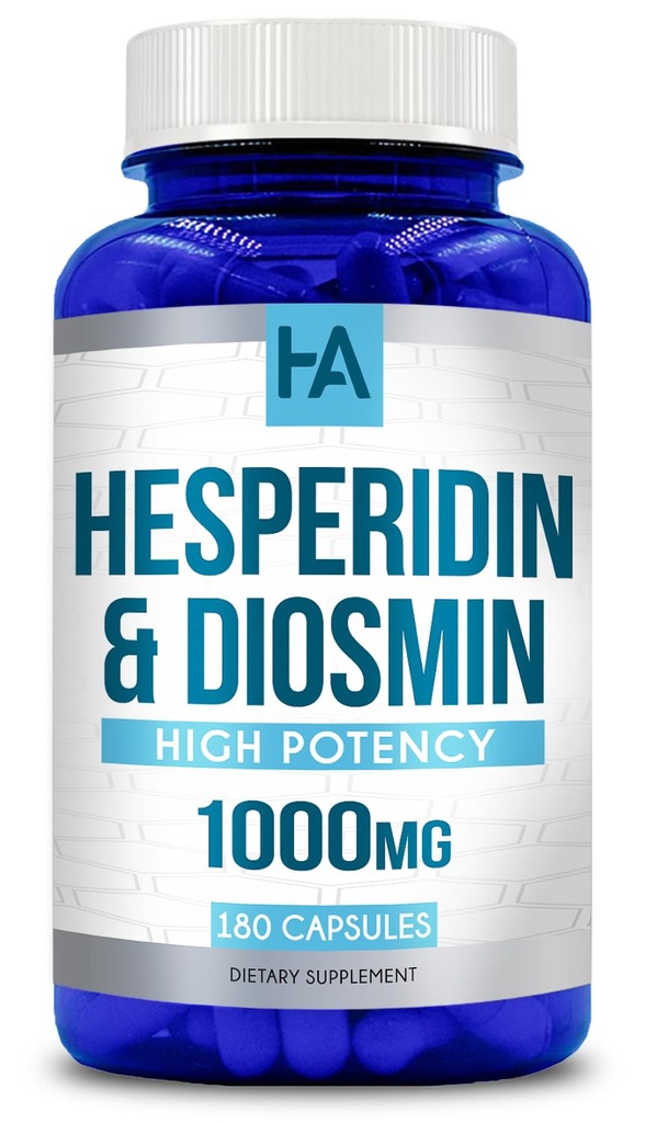 Hesperidin Plus 1000mg Per Serving (180 Vegetarian Capsules)