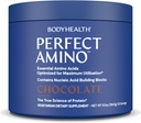 BodyHealth PerfectAmino Toz - BCAA ve EAA Toz Pre and Post Workout - Amino Asit Enerji Erkekler ve Kadınlar için Yalın Kas ve Kurtarma Çikolatayı Desteklemek için İçilir - 30 Hizmet