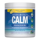 Doğal Vitality Calm, Magnezyum Supplement, Anti-Stress Drink Mix Toz, Gluten Free, Vegan, & Non-GMO, Sweet Lemon, 8 ozz