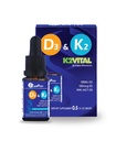 CanPrev D3 & K2 Drops - MCT Oil Base, 15ml Liquid Vitamin Supplement, 450 Drops with 250IU D3 & 30mcg MK-7 K2, Supports Strong Bones & Teeth, Easy-to-Take Formula, Free from Gluten, Dairy, Soy & Sugar