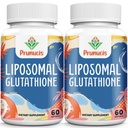 2400MG Λιποσωμική Γλουταθειόνη, με Βιταμίνη C, Γαϊδουράγκαθο γάλακτος & Α-Λιποϊκό οξύ, Master Αντιοξειδωτικά, Pure Μειωμένη L-Γλουταθιονόνη - ανοσοποιητικό σύστημα, Επισκευή κυττάρων, Ενέργεια, Υψηλή Απορρόφηση, 120 Softgels