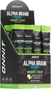 ONNIT Alpha Brain Instant - Coconut Lime Flavor - Nootropic Brain Booster Memory Supplement - Εγκεφαλική Υποστήριξη για Εστίαση, Ενέργεια & Καθαρότητα - Alpha GPC Choleine, Cats Claw, L-Theanine, Bacopa - 30ct