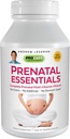 ANDREW LESSMAN Prenatal Essentials 360 Capsules - Kadınlar için Prenatal Vitaminler Tamamlayıcılar Prenatal Multivitamin, Kadınlar Için Nutrientsnatal-Methylfolate Prenatal ile Demirel