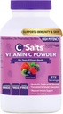 C-Salts Vitamin C Toz Supplement - 100% Pure High Dose Buffered Vitamin C Toz Immune Support - Organik, Sugar-Free, Vegan, Non-GMO, Stomach-Friendly, Karma Berry 26oz