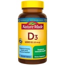 Doğa D3 1000 IU (25 mcg), Kemik, Diş, Kas ve Immune Health Support, 100 Softgels, 100 Day Supply